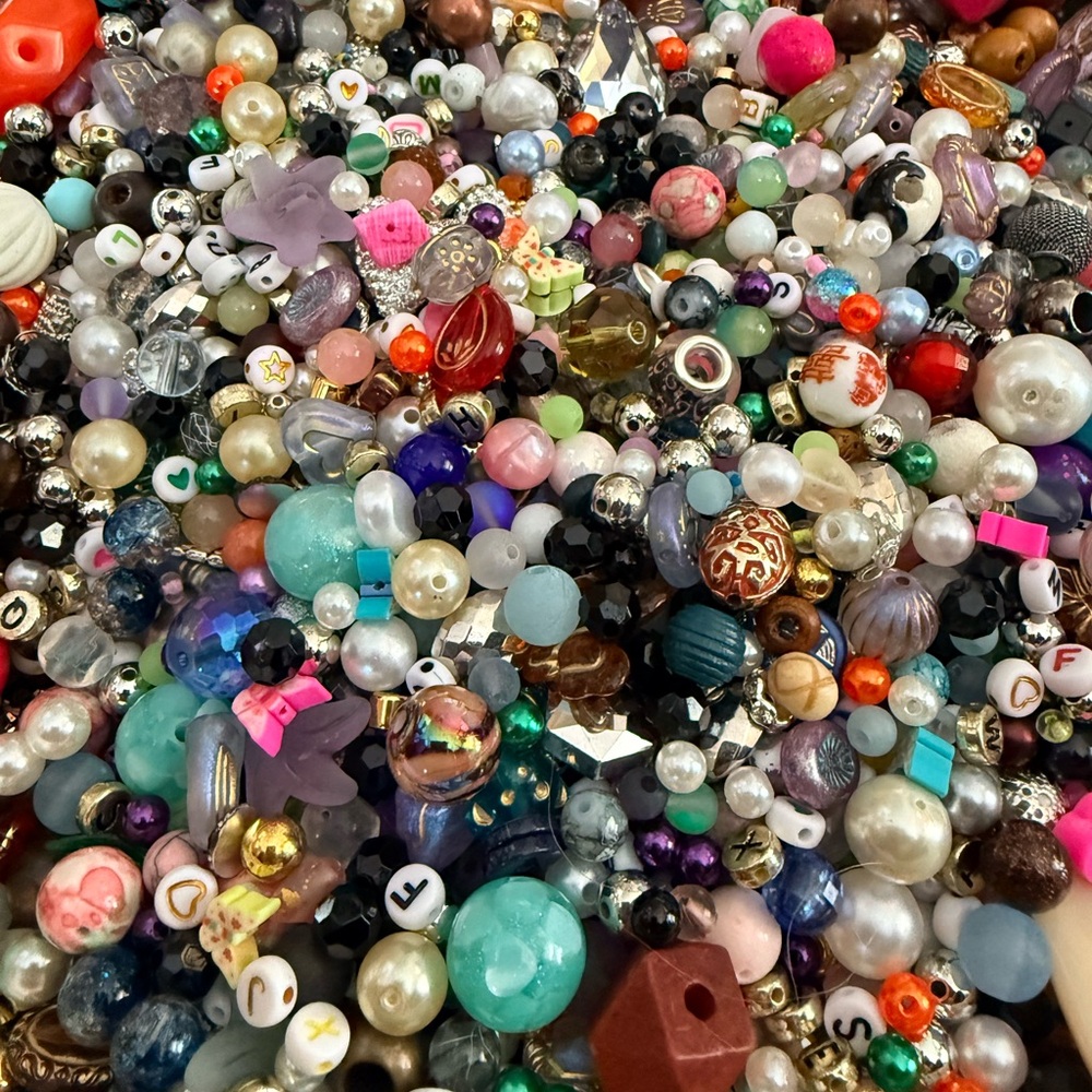 Colorful Bead Soup by the Pound. NEW BEADS ADDED - Picture 4 of 6